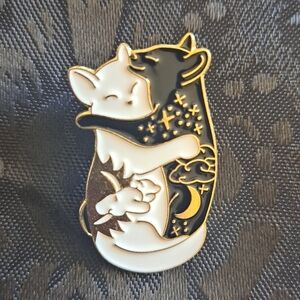 3/$10 Celestial Cat Brooch